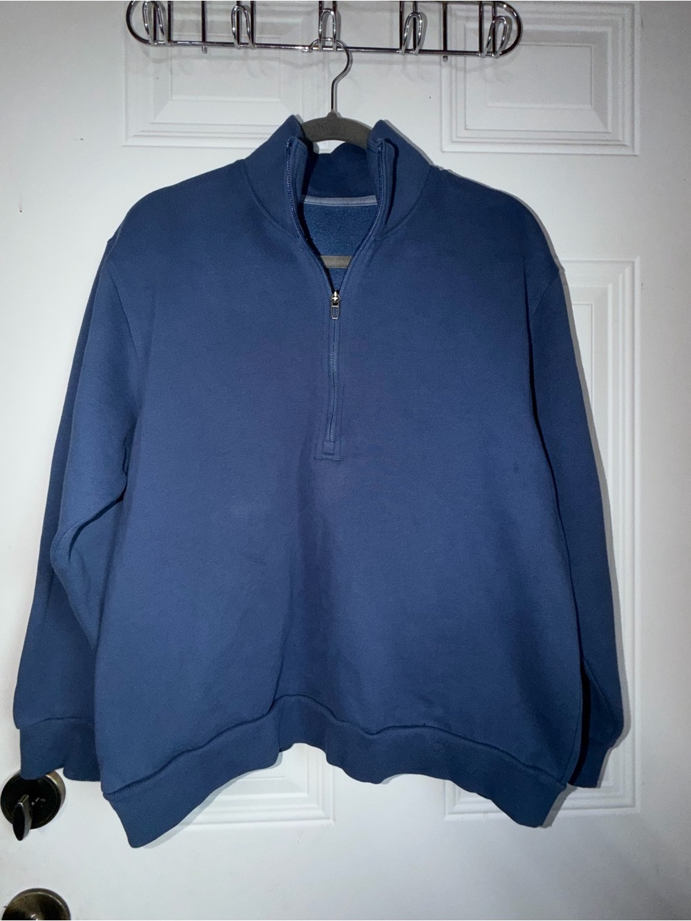 lululemon athletica Men's Half-Zip Pullover - Navy Blue